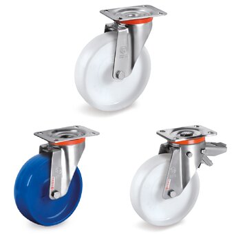 Polyamide 6 castors